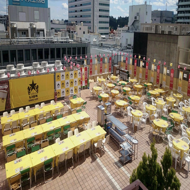 閉店 6 25 木 Open 銀座ライオン 屋上ビアガーデン チーズタッカルビも食べられます イートマップ仙台