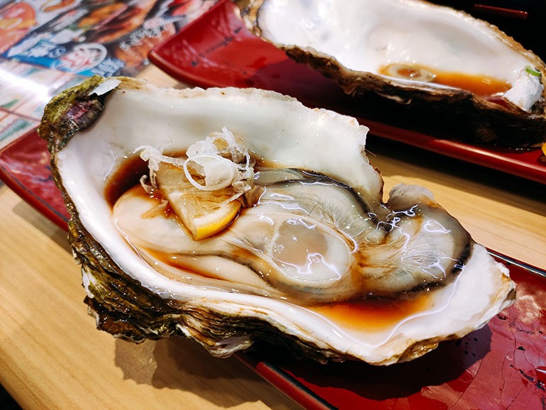 平禄寿司｜生牡蠣も食べることができる仙台の回転寿司屋さん！