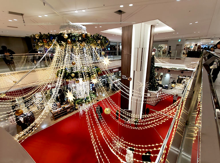 エスパル仙台、いよいよクリスマスの装いやイベントが開催されるようです！