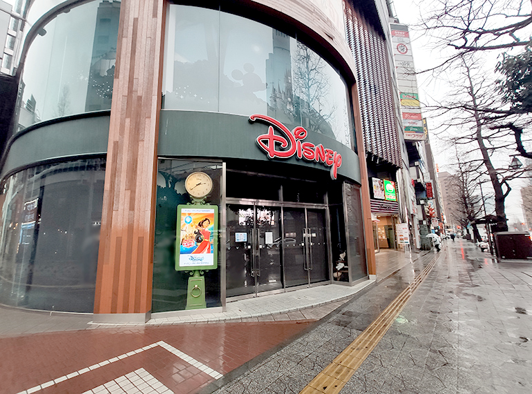 『ディズニーストア仙台東映プラザ店』が3月8日より営業再開するみたい！