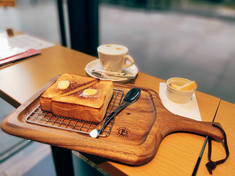 ラパン仙台のイートインカフェに行ってきました！フリードリンクで生食パンがセットの素敵なカフェ