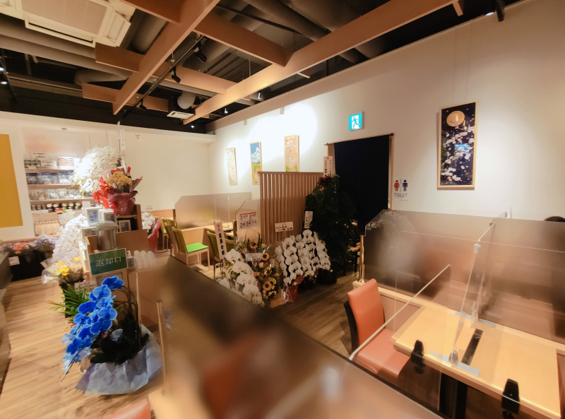 井ヶ田本店の新しい甘味スペース
