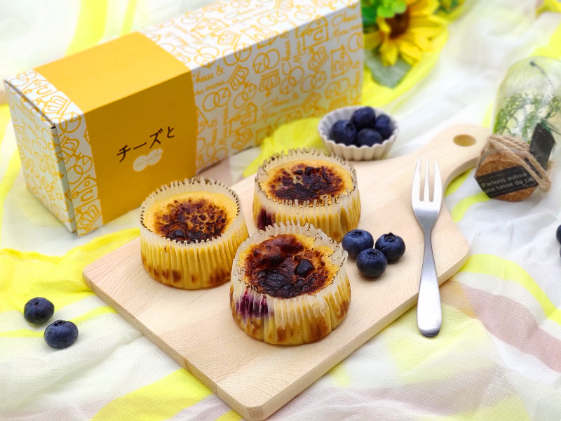 【レビュー】『チーズと〇〇』から夏季限定新商品『ミニバスクブルーベリー』が販売開始！